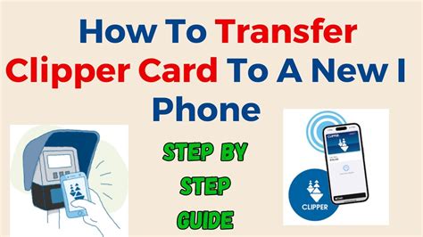 transfer clipper card to new phone